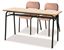 Banco biposto cm.120x50 con sottopiano in griglia
