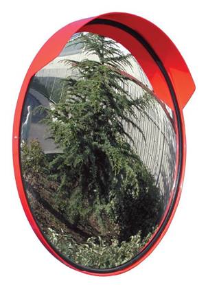 Specchio parabolico diam. cm. 60 completo di visiera
