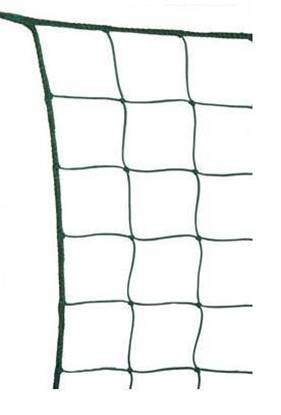 Rete di recinzione e protezione in materiale plastico completa di bordatura perimetrale