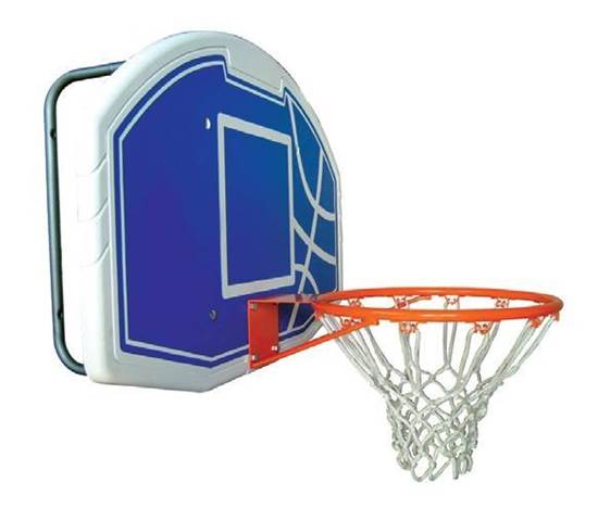 Kit basket con struttura in acciaio per il fissaggio a parete