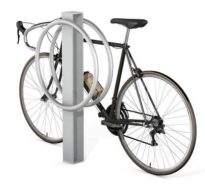 PORTABICI LOOP in acciaio
